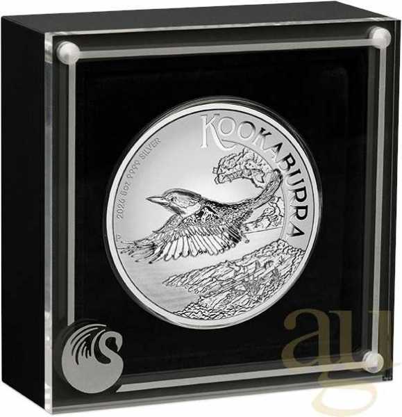 5 Unzen Silbermünze Australien Kookaburra 2026 - Incused Coin