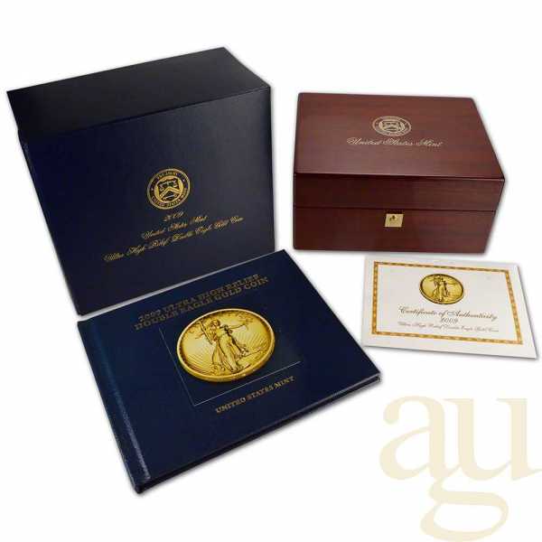 20 Dollars USA Goldmünze 2009 Ultra High Relief Double Eagle