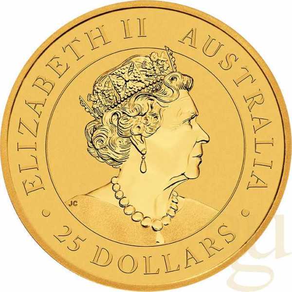 1/4 Unze Goldmünze Australien Känguru 2020
