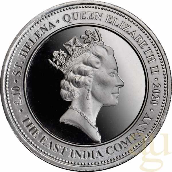 1/10 Unze Silbermünze St. Helena 2020