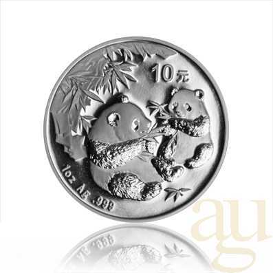 1 Unze Silbermünze China Panda 2006