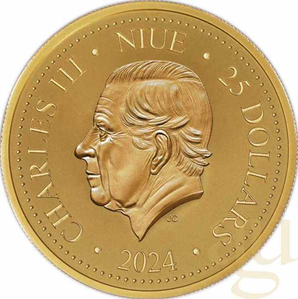 1/10 Unze Goldmünze Niue Phoenix 2024