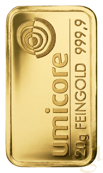 20 Gramm Goldbarren
