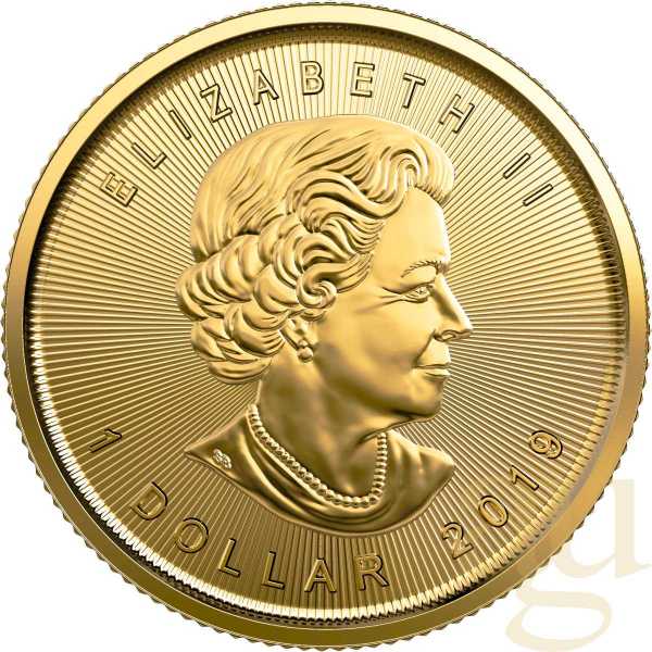 1/20 Unze Goldmünze Maple Leaf 2019