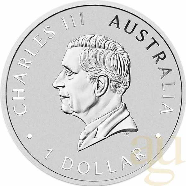 1 Unze Silbermünze Australien Schwan 2025