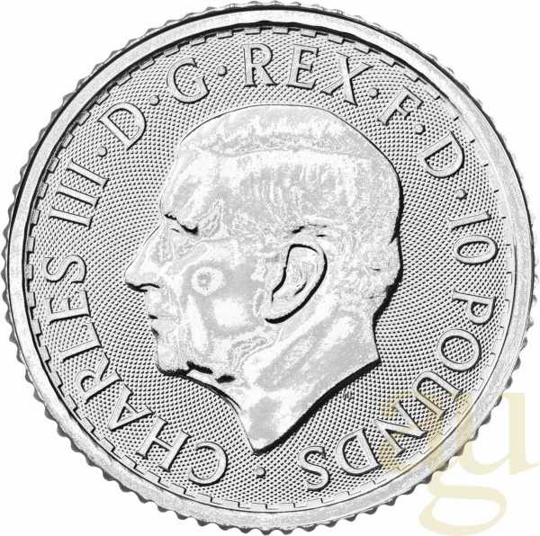 1/10 Unze Platinmünze Britannia 2025