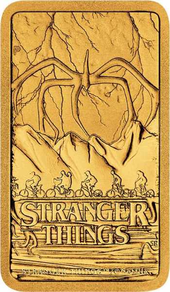 1 Gramm Goldbarren Perth Mint - Stranger Things