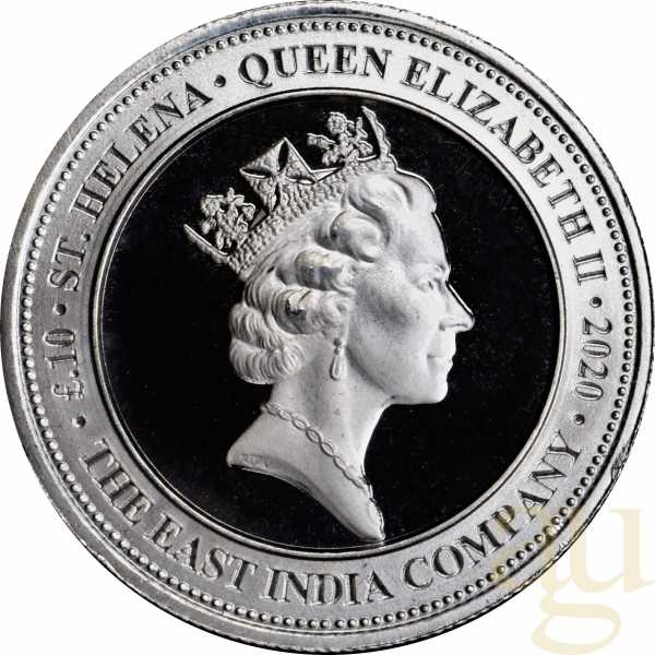 1/10 Unze Silbermünze St. Helena 2020