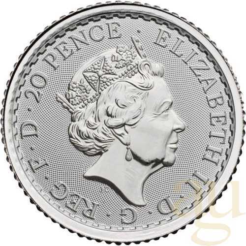 1/10 Unze Silbermünze Britannia