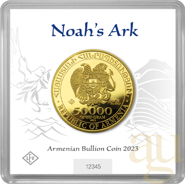 1 Unze Goldmünze Arche Noah 2023
