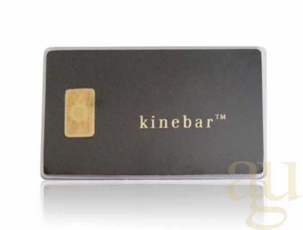 31,1 Gramm Goldbarren Kinebar (schwarze Karte)